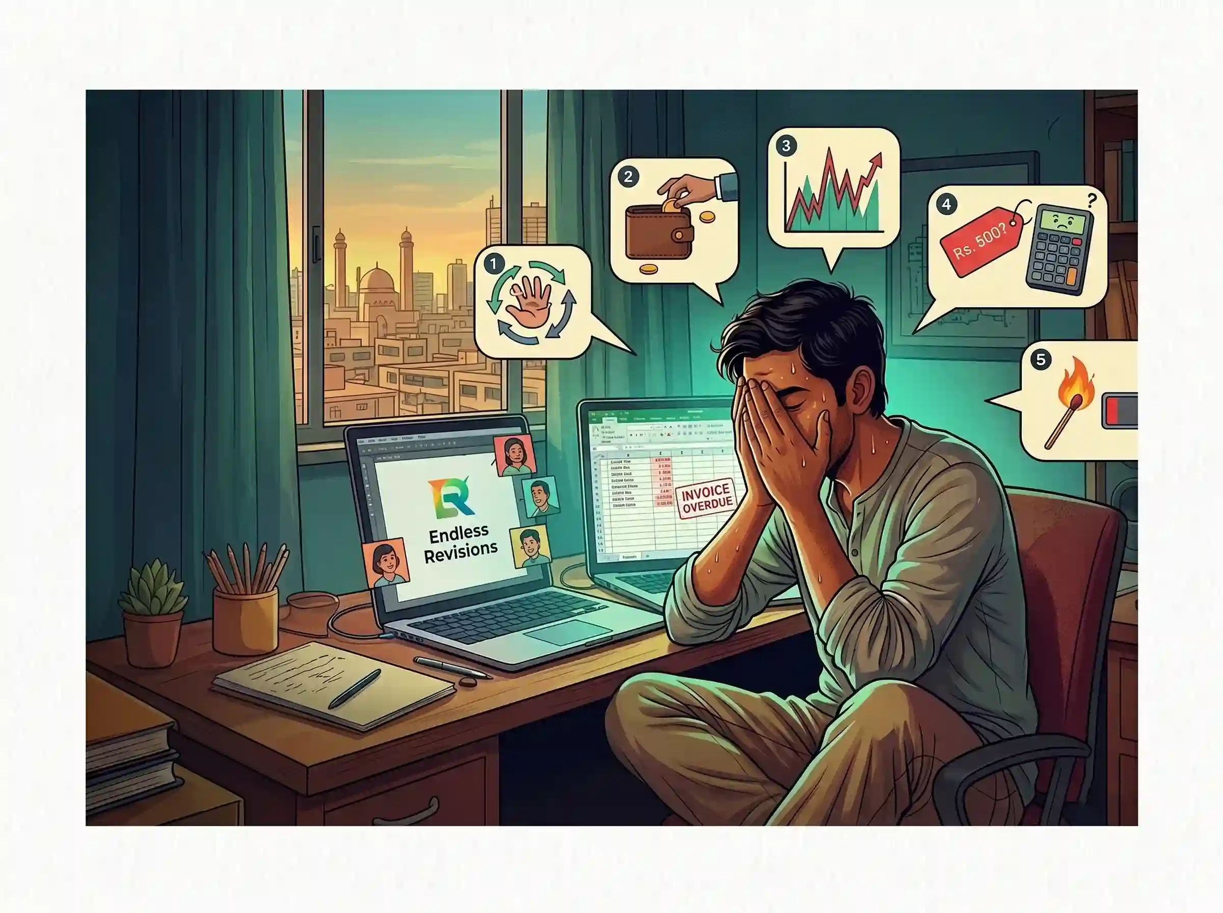 The Dark Side of Freelance Graphic Design